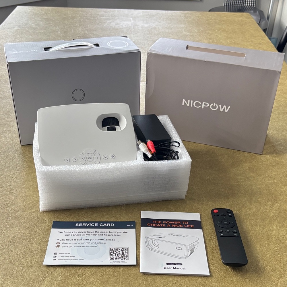 Mini Projector - Like New!!